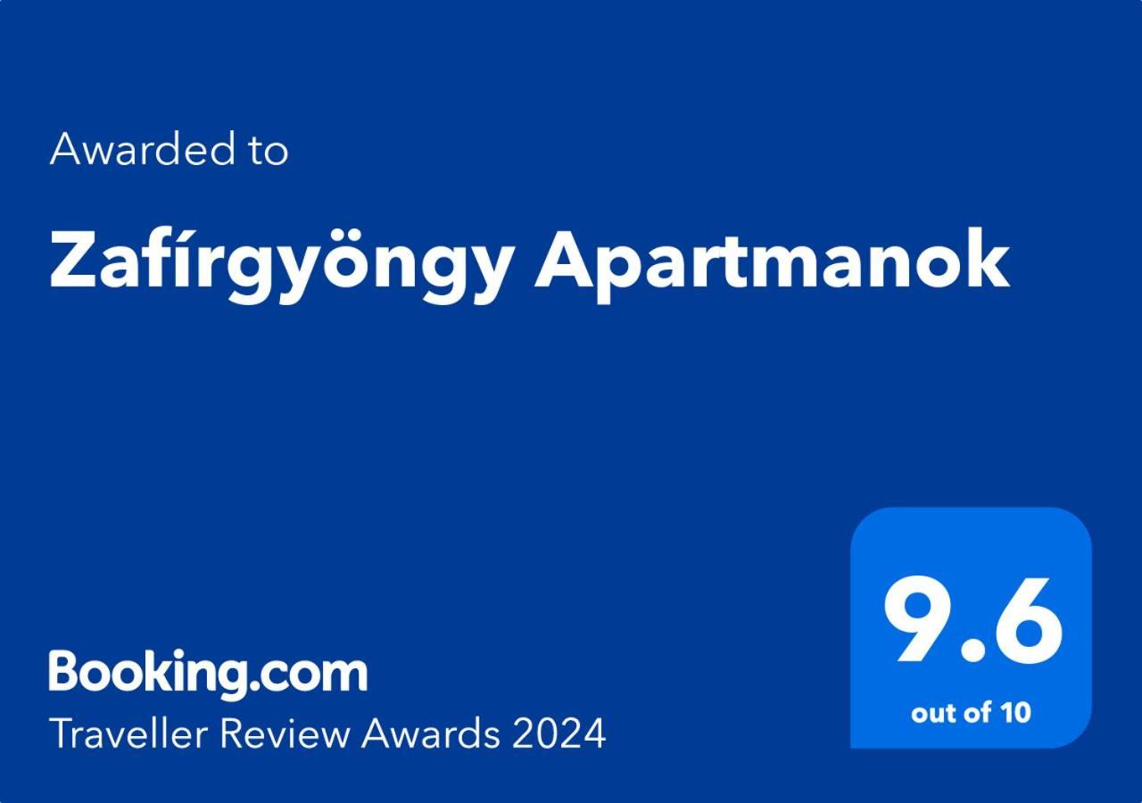 Zafirgyoengy Apartmanok Sárvár Exterior foto